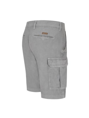 Leichte Cargo-Bermuda-Shorts im Washed-Look