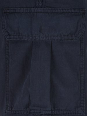 Leichte Cargo-Bermuda-Shorts im Washed-Look