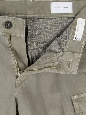Leichte Cargo-Bermuda-Shorts im Washed-Look
