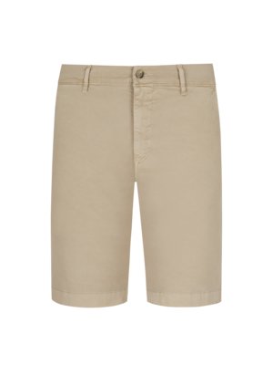 Lässige Bermuda-Shorts mit Stretchanteil in Washed-Look