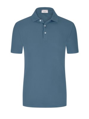 Poloshirt aus reiner Baumwolle, Washed-Look