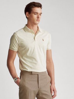 Poloshirt Custom Slim Fit in Jersey-Pima-Cotton-Qualität