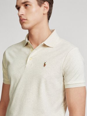 Poloshirt Custom Slim Fit in Jersey-Pima-Cotton-Qualität