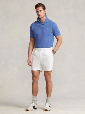 Poloshirt in Piqué-Qulität, Custom Slim Fit