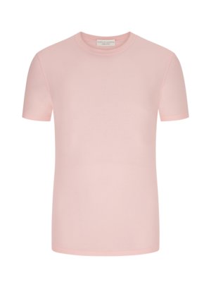 T-Shirt-aus-Baumwolle-mit-Seitenschlitzen