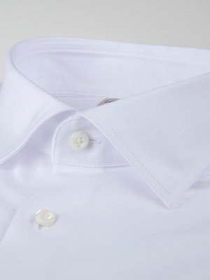 Hemd-in-elastischer-Jersey-Qualität,-Slimeline-