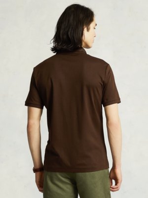 Softes Jersey-Poloshirt, Slim Fit