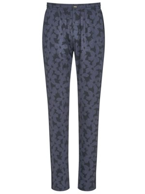 Pyjama-Hose mit floralem Muster