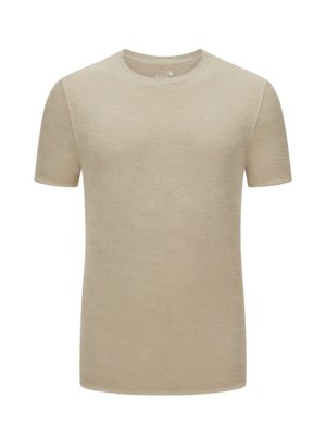 T-Shirt-in-softer-Frottee-Qualität