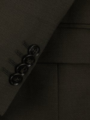 Anzug aus Wolle in Pinpoint-Struktur