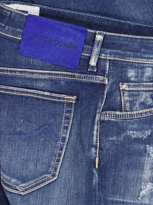 Jeans-in-Used-Optik,-Carrot-Slim-Fit