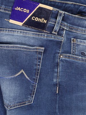 Jeans Bard (J688), Washed-Optik, Stretch-Anteil, Slim Fit