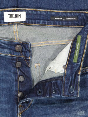 Jeans im Used-Look, Morrison, Tapered Slim Fit