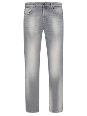 Jeans-in-Wasehd-Optik-mit-Stretchanteil,-Slim-Fit