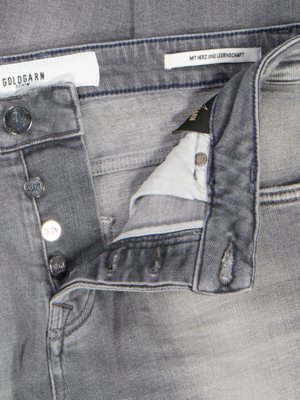 Jeans in Wasehd-Optik mit Stretchanteil, Slim Fit