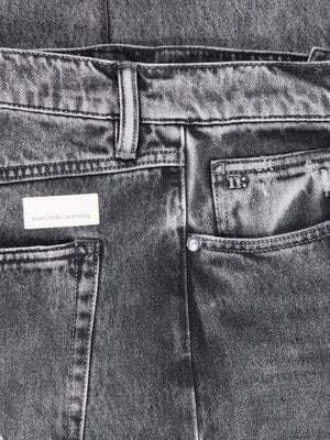 Jeans in Washed- und Used-Optik, Tapered Fit
