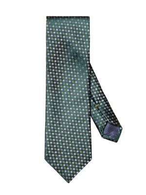 Krawatte mit mit Quadrat-Muster