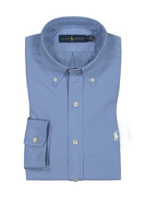 Hemd mit Button Down-Kragen, Knöpfe in Kontrastfarbe
