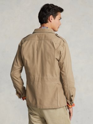 Overshirt-aus-Baumwolle-in-Fieldjacket-Optik