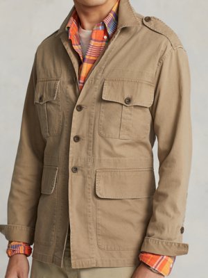Overshirt-aus-Baumwolle-in-Fieldjacket-Optik
