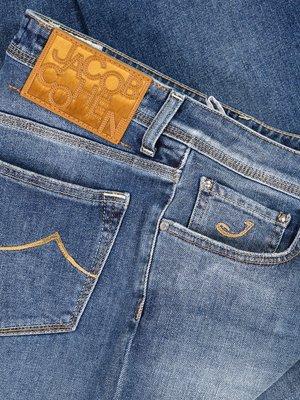 Jeans Bard (J688) im Washed-Look, Slim Fit