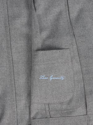 Ungefütterter Anzug aus Schurwolle in Flanell-Qualität, Zero Gravity