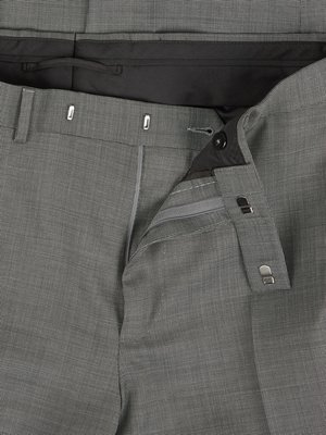 Anzug-aus-Wolle-mit-Pinpoint-Muster,-Tailored-Fit