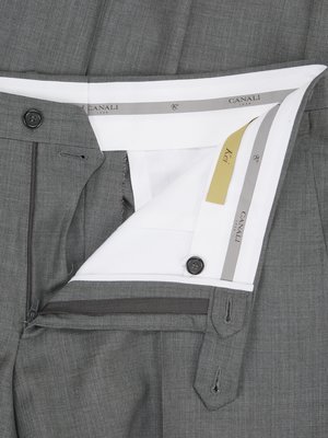 Ungefütterter Anzug Kei in leichter Schurwoll-Qualität