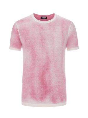 Handgefertigtes T-Shirt in Washed-Dyed-Qualität