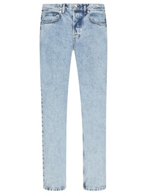 Jeans im Washed-Look, Tapered Fit