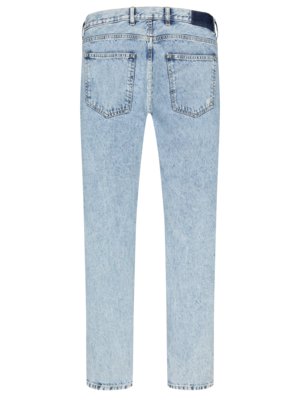 Jeans-im-Washed-Look,-Tapered-Fit