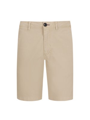 Bermuda-Shorts in dezenter Washed-Optik