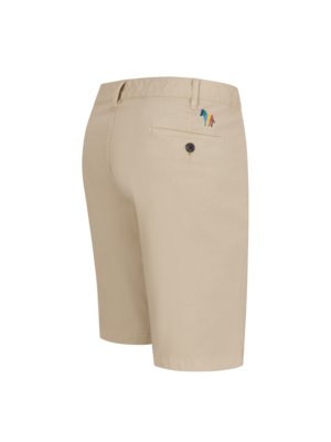 Bermuda-Shorts in dezenter Washed-Optik