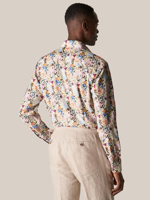 Sporthemd-in-Twill-Qualität-mit-floralem-Print,-Contemporary-Fit