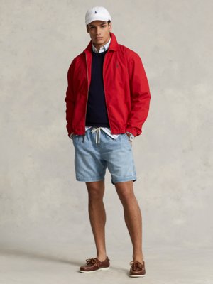 Jeans Bermuda-Shorts in Used-Optik 