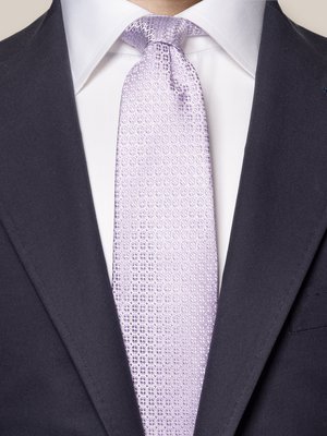 Krawatte-aus-Seide-mit-filigranem-Muster