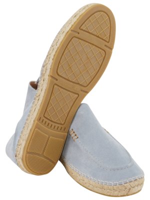 Espadrilles-aus-Veloursleder-in-Loafer-Form