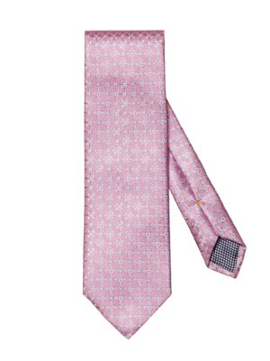 Krawatte aus Seide, florales Muster