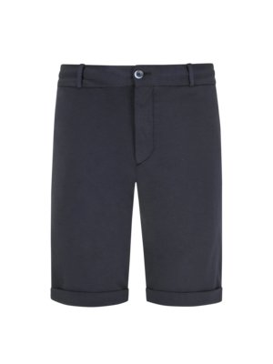 Bermuda-Shorts in elastischer Jersey-Qualität