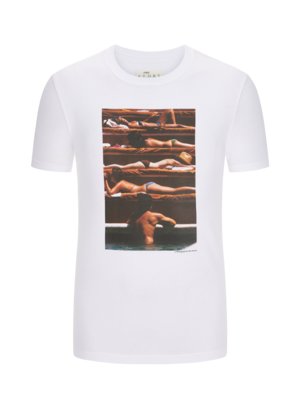 T-Shirt-mit-Frontprint