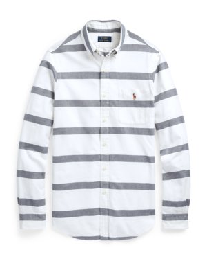 Oxford-Hemd aus Baumwolle, Custom Fit