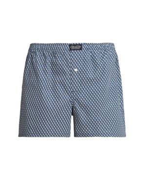 Boxer-Shorts mit Poloreiter-Allover-Print