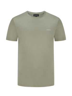 T-Shirt in Jersey-Qualität mit Label-Schriftzug