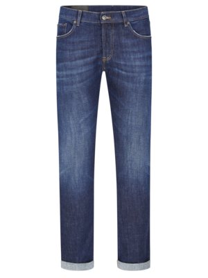 Jeans Icon im Used-Look, Regular Fit