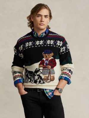 Pullover mit Polo-Bear-Motiv