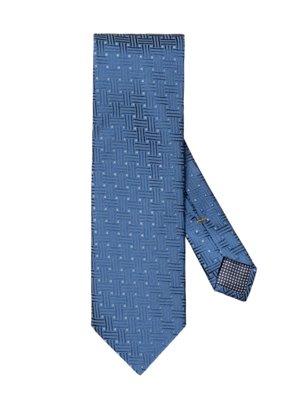 Krawatte aus Seide mit geometrischem Muster