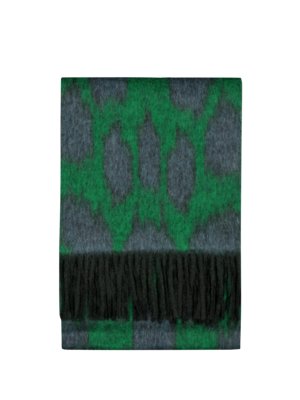 Schal aus Alpaka und Wolle