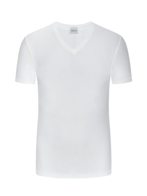 Unterhemd in Jersey-Qualität mit V-Neck, Stretch-Cotton