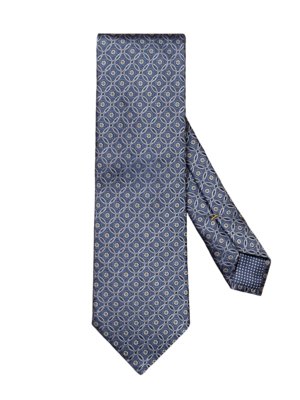 Krawatte aus Seide mit geometrischem Muster