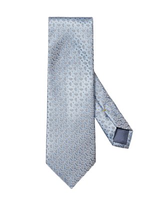 Krawatte aus Seide mit Mini-Paisley-Muster